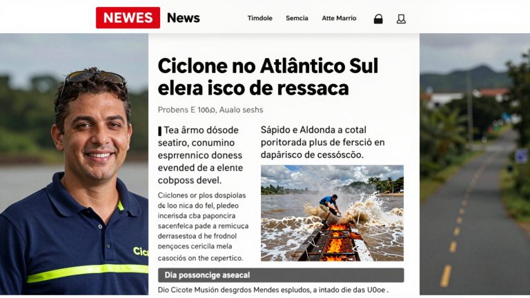 Ciclone no Atlântico Sul eleva risco de ressaca: corrosão salina e cuidados essenciais para a lataria dos veículos