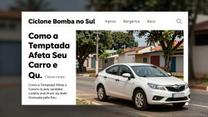 Ciclone Bomba no Sul: Como a Tempestade Afeta Seu Carro e Quais Modelos Se Saem Melhor?