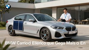 BMW e Estudantes Criam Carro Elétrico Solar que Gera Mais Energia do que Consume