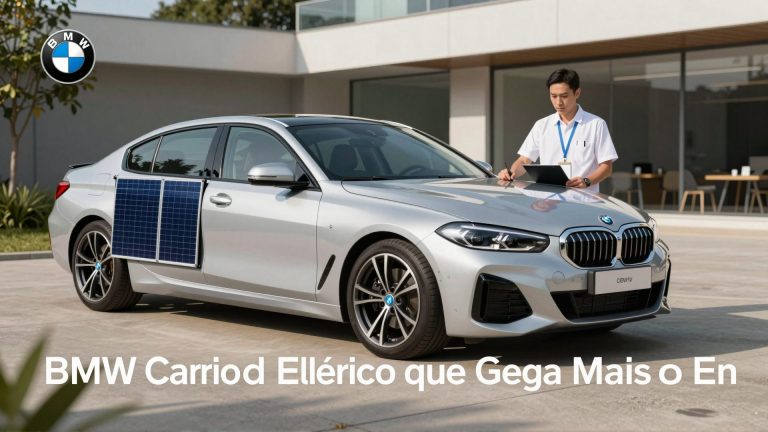 BMW e Estudantes Criam Carro Elétrico Solar que Gera Mais Energia do que Consume