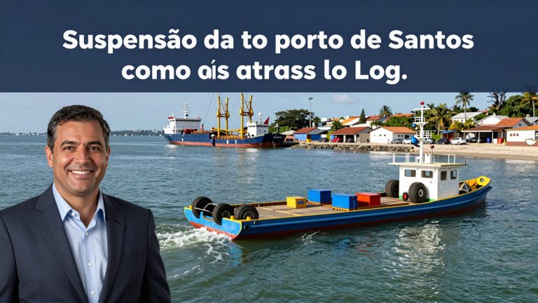 Suspensão da balsa e do porto de Santos: como os atrasos logísticos afetam o mercado de veículos novos