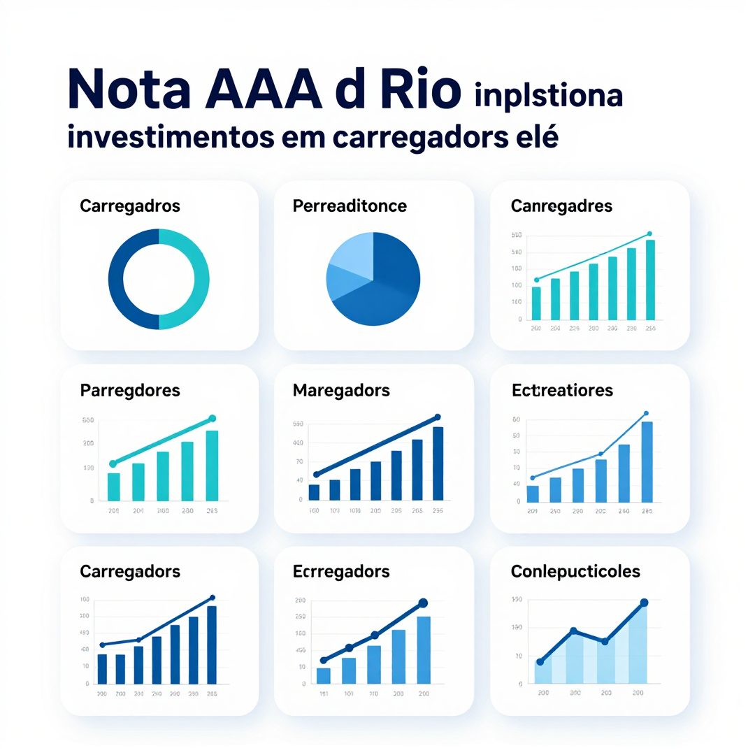 Infográfico - Nota AAA do Rio impulsiona investimentos em carregadores elétricos e transforma mobilidade urbana local