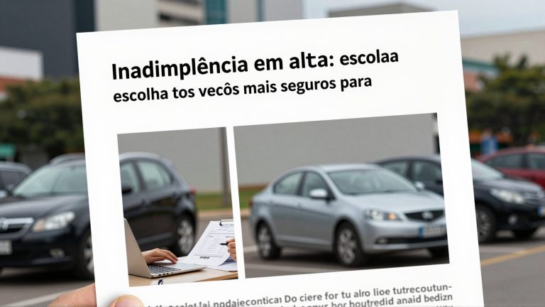 Inadimplência em alta: escolha os veículos mais seguros para financiar neste cenário econômico difícil