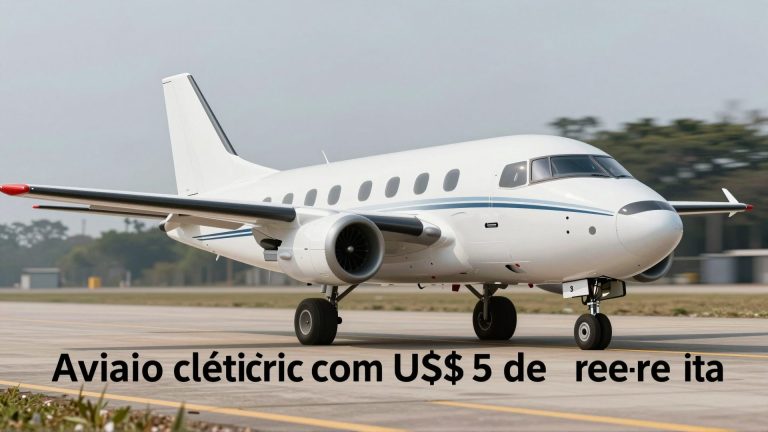 Avião elétrico voa com US$ 5 de energia: o que isso revela sobre os carros elétricos no Brasil?