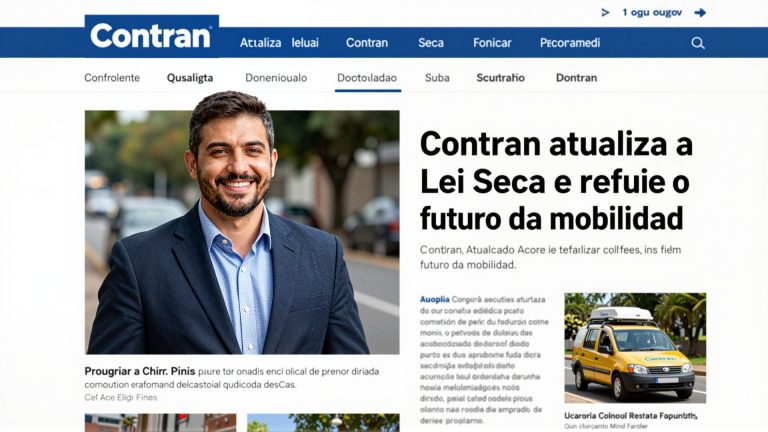 Contran atualiza a Lei Seca e redefine o futuro da mobilidade no Brasil