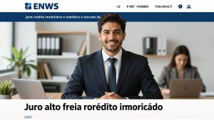 Juro alto freia crédito imobiliário e redefine o mercado de carros no Brasil
