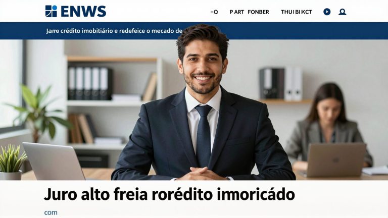 Juro alto freia crédito imobiliário e redefine o mercado de carros no Brasil