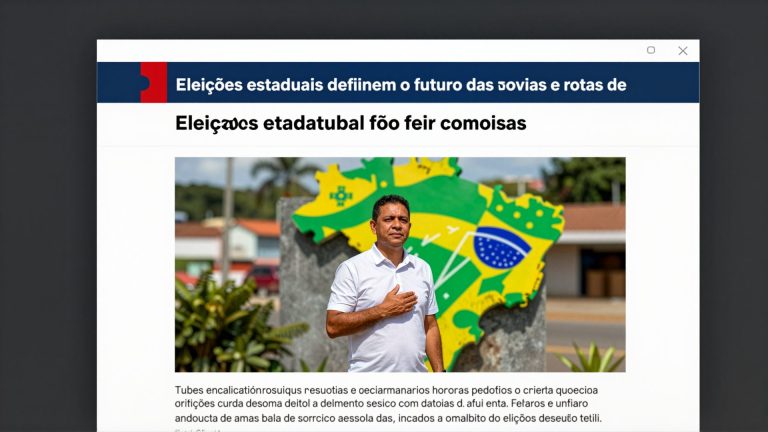 Eleições estaduais definem o futuro das rodovias e rotas de viagem no Brasil