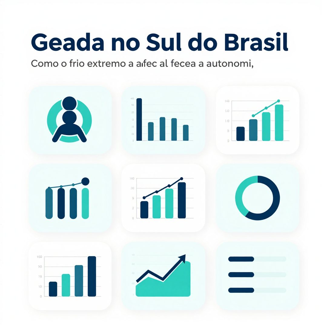Infográfico - Geada no Sul do Brasil: como o frio extremo afeta a autonomia dos carros híbridos?