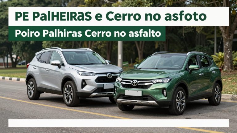 Palmeiras e Cerro no asfalto: como dois compactos SUV disputam empate técnico de eficiência