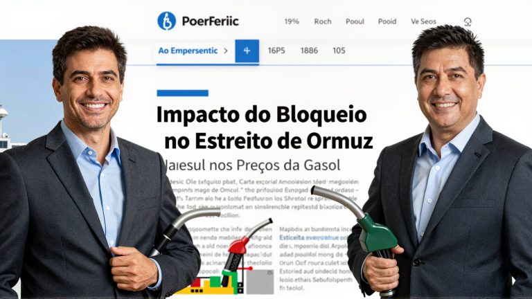 Impacto do Bloqueio no Estreito de Ormuz nos Preços da Gasolina e Diesel no Brasil