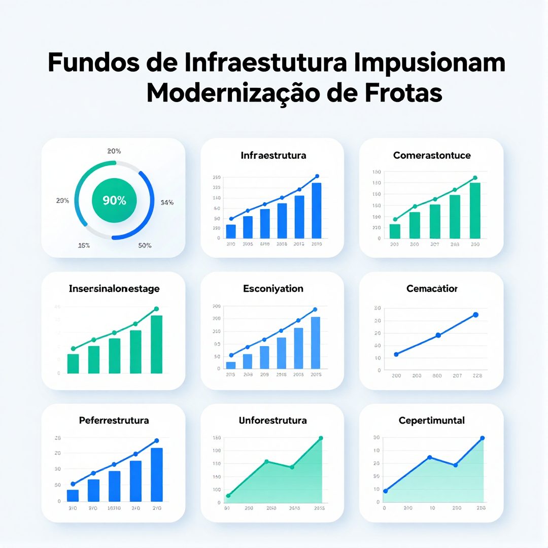 Infográfico - Fundos de Infraestrutura Impulsionam Modernização de Frotas e Reduzem Custos de Manutenção de Caminhões