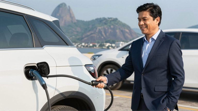 Nota AAA do Rio impulsiona investimentos em carregadores elétricos e transforma mobilidade urbana local