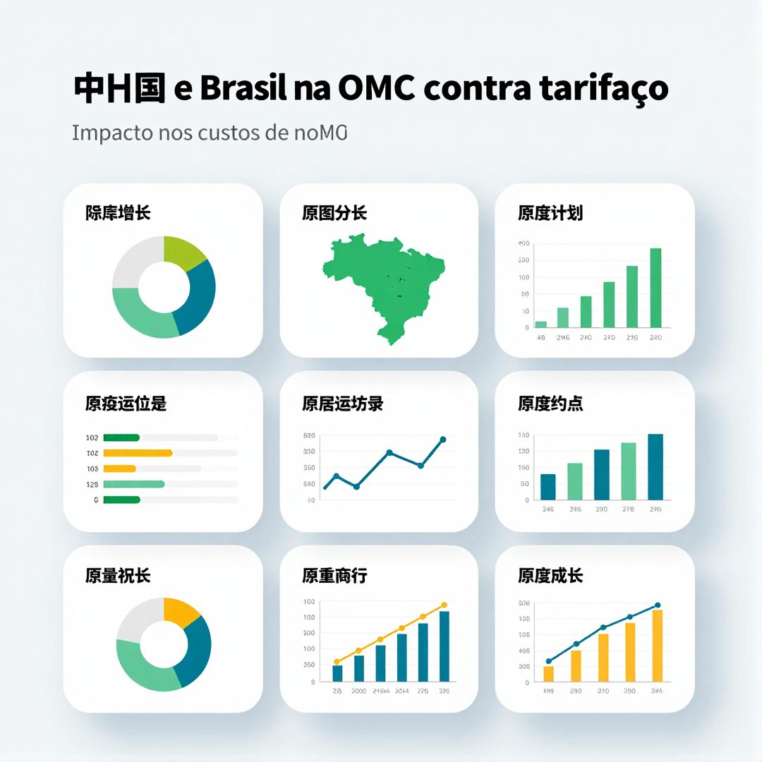 Infográfico - China e Brasil na OMC contra tarifaço: impacto nos custos de fabricação e revenda de veículos nacionais