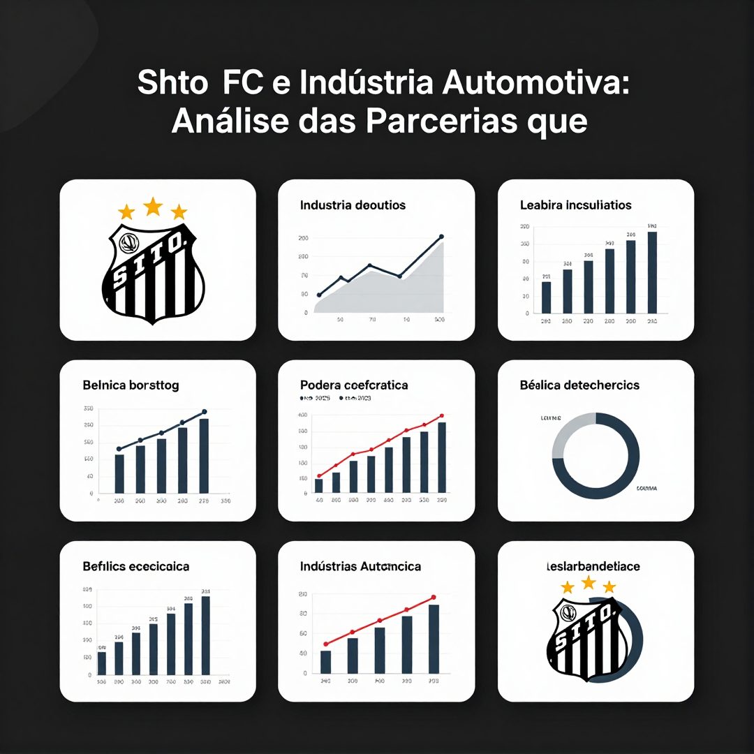 Infográfico - Santos FC e Indústria Automotiva: Análise das Parcerias que Influenciam os Carros dos Torcedores Paulistas