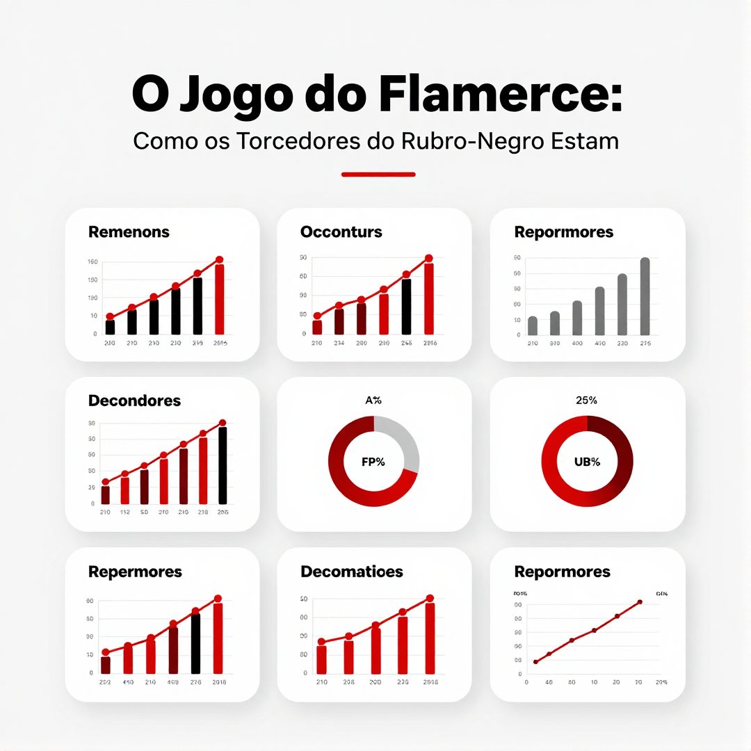 Infográfico - O Jogo do Flamengo: Como os Torcedores do Rubro-Negro Estão Usando Seus Carros para a Paixão no Maracanã
