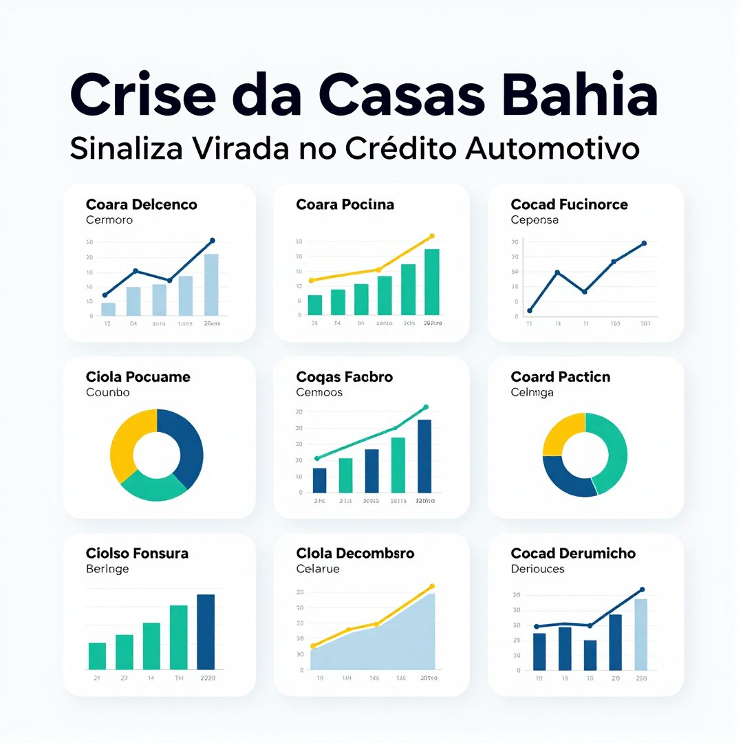Infográfico - Crise da Casas Bahia Sinaliza Virada no Crédito Automotivo e Impulsiona Compactos Híbridos