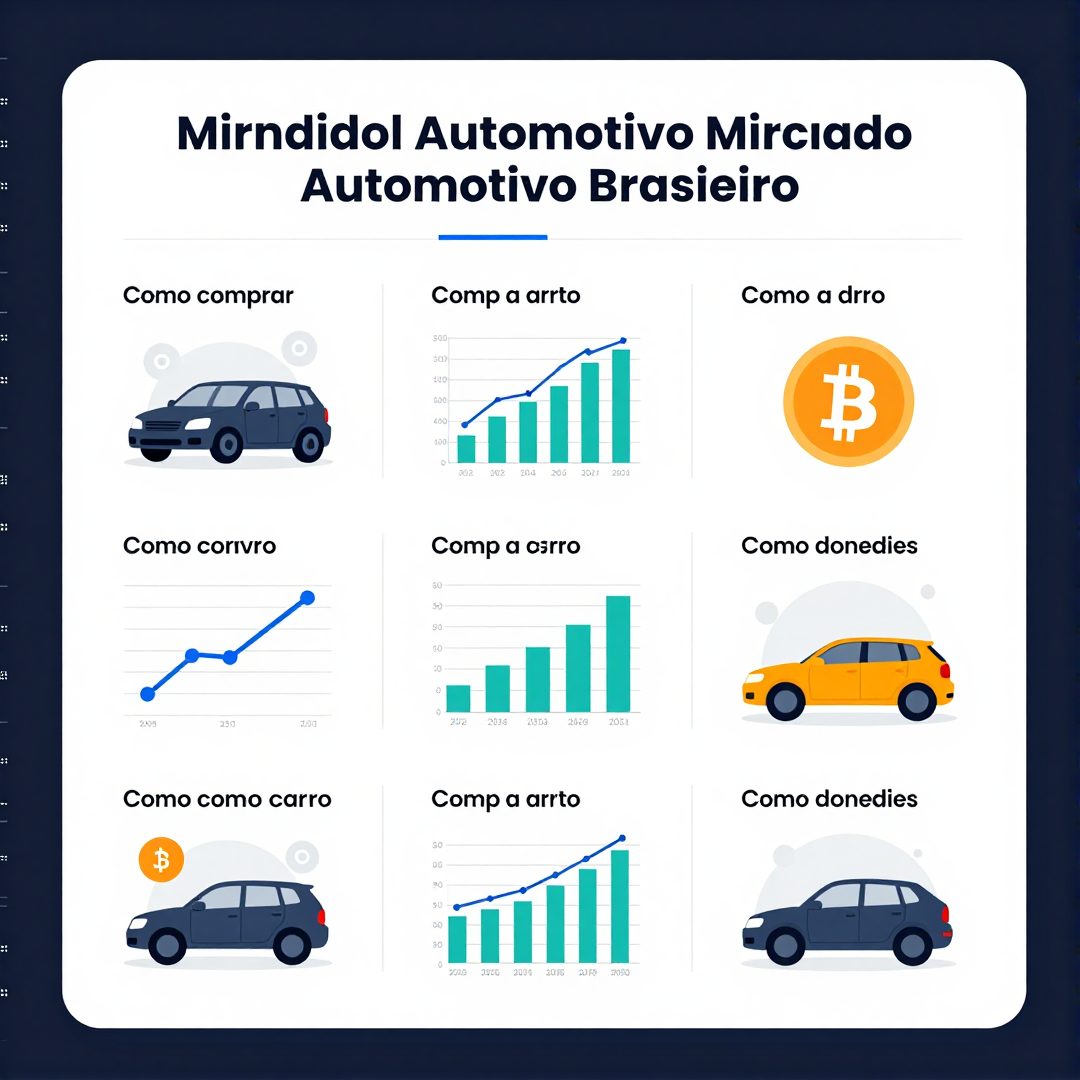 Infográfico - Bitcoin no mercado automotivo brasileiro: como comprar carros e abastecer veículos elétricos com criptomoedas