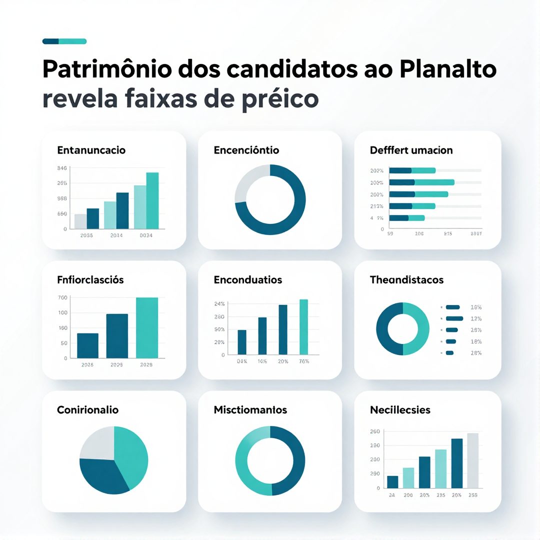 Infográfico - Patrimônio dos candidatos ao Planalto revela faixas de preço automotivo que vão de populares a SUVs