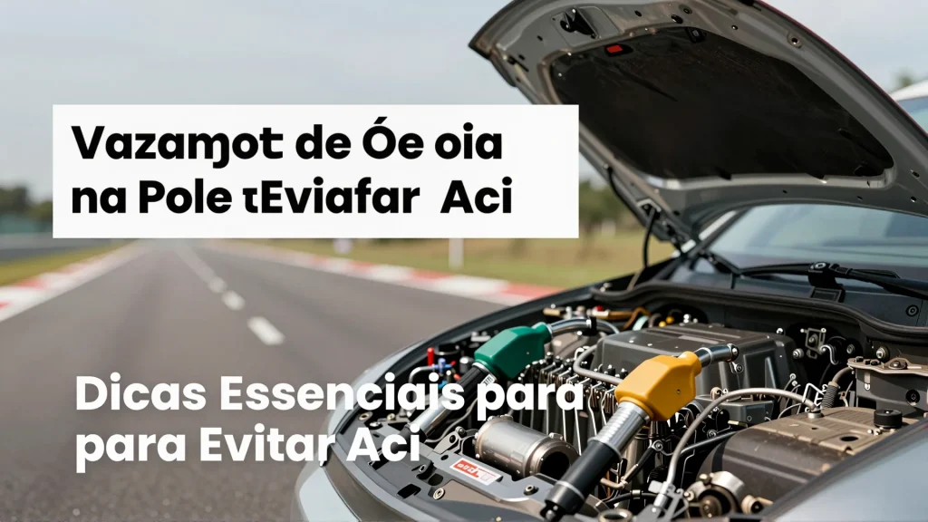 Vazamento de Óleo na Pista: Dicas Essenciais para Evitar Acidentes Graves no Asfalto Escorregadio
