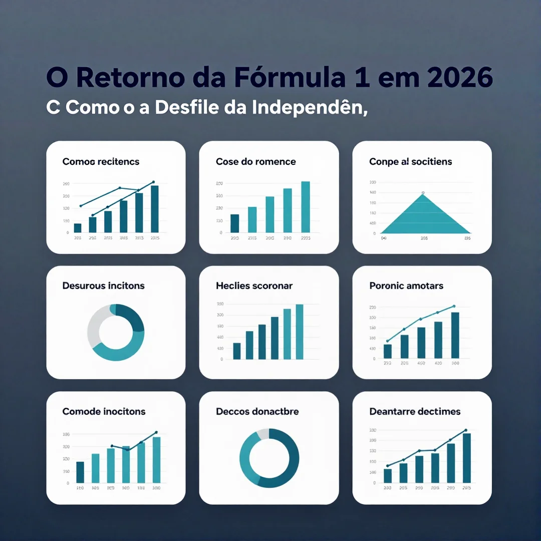 Infográfico - O Retorno da Fórmula 1 em 2026: Como o Desfile da Independência Reverte a Física dos Carros de Road