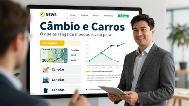 Câmbio e Carros: O que os rankings de moedas revelam para o seu bolso
