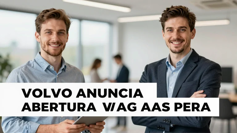 Volvo anuncia abertura vagas para engenheiros com a estratégia dos 13 novos modelos