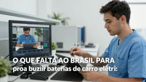 O que falta ao Brasil para produzir baterias de carro elétrico?