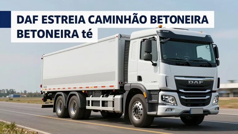 DAF estreia caminhão betoneira: conheça as especificações técnicas e preços oficiais de lançamento no Brasil