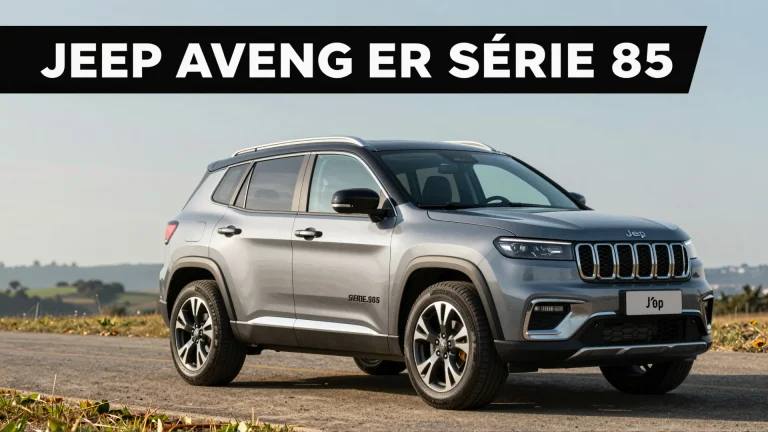 Jeep Avenger Série 85: R$ 142.990 e veja os equipamentos incluídos no pacote especial da marca
