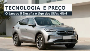 Tecnologia e Preço: O Jaecoo 5 Desafia o Jogo dos SUVs Híbridos no Brasil