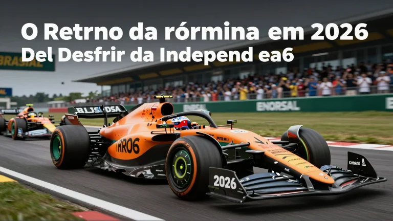 O Retorno da Fórmula 1 em 2026: Como o Desfile da Independência Reverte a Física dos Carros de Road