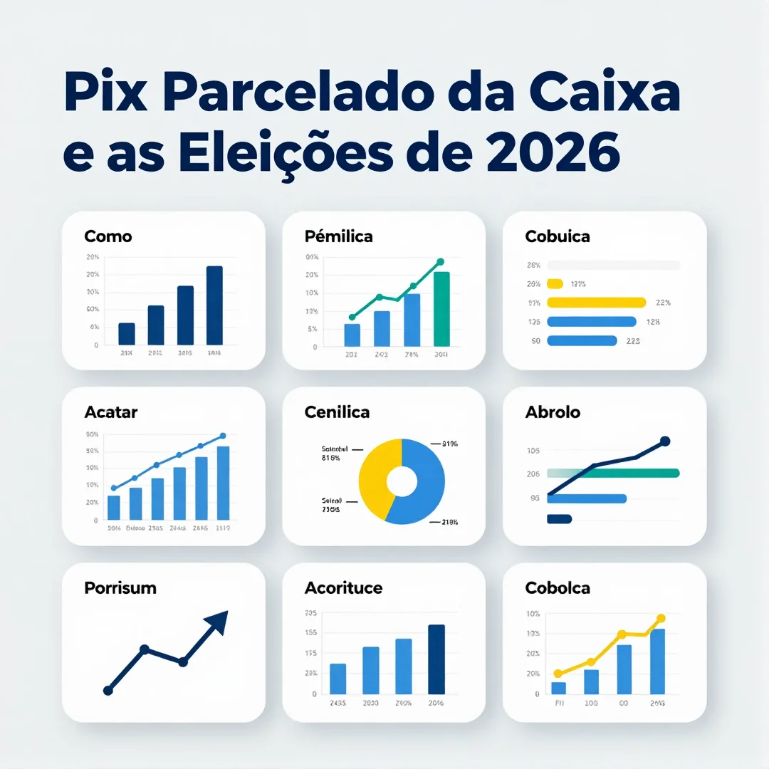 Infográfico - Pix Parcelado da Caixa e as Eleições de 2026: como a política impacta seu financiamento