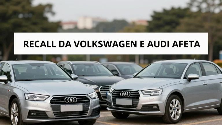 Recall da Volkswagen e Audi afeta 2,8 milhões de veículos; veja o que mudou