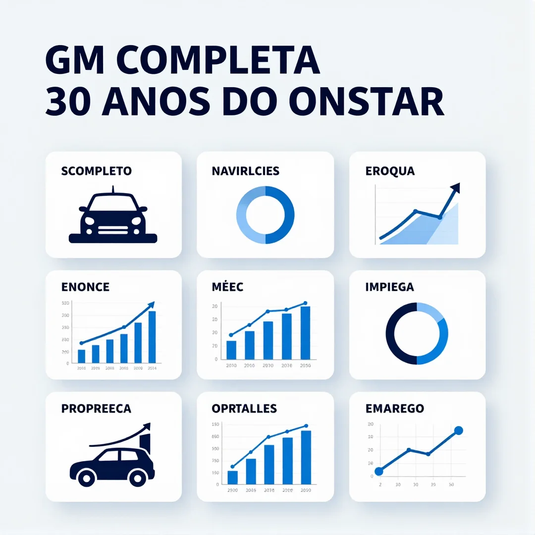 Infográfico - GM completa 30 anos do OnStar: veja oportunidades emprego montadora