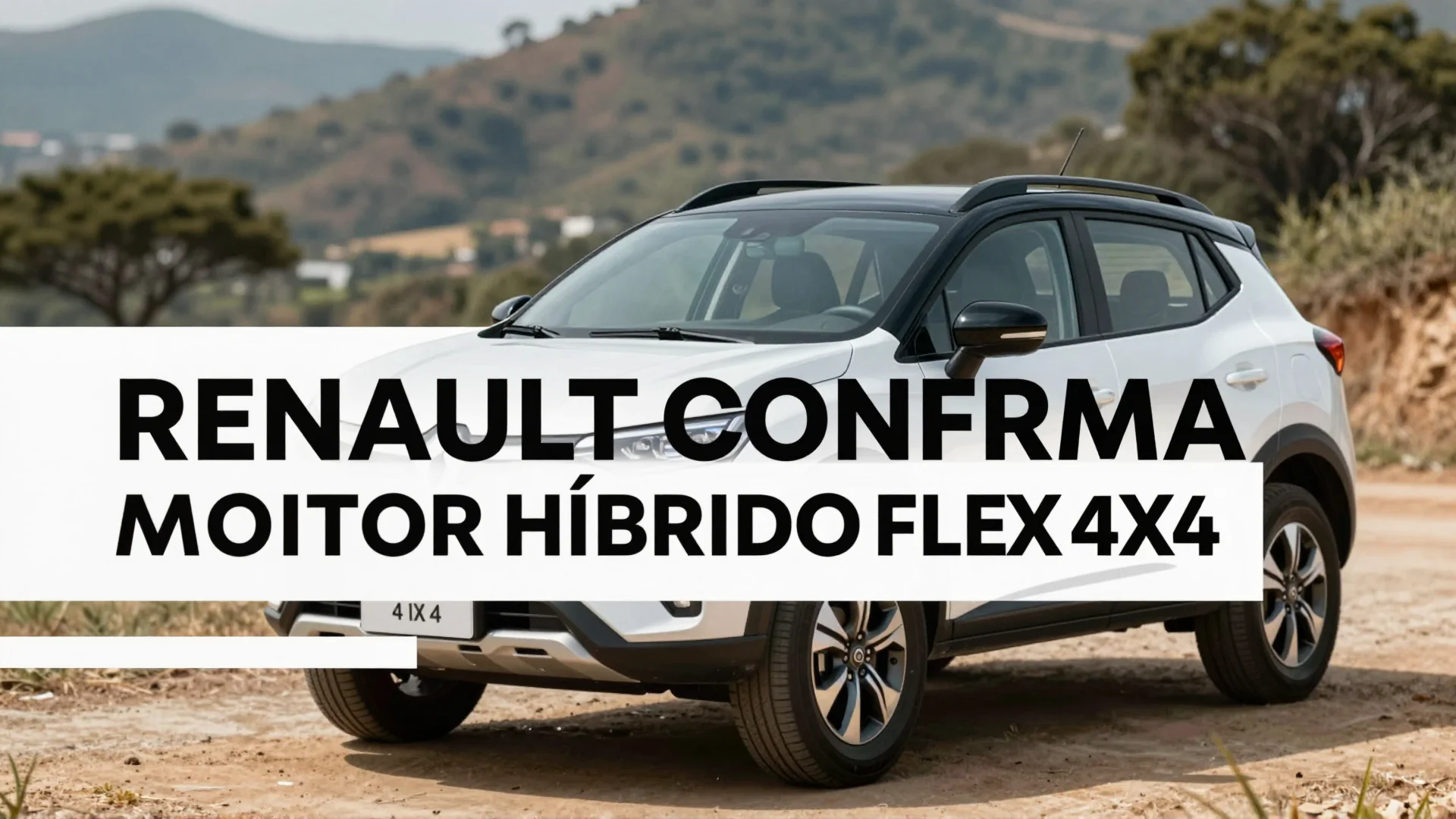 Renault confirma motor híbrido flex 4x4: a revolução da Boreal e Niagara chega