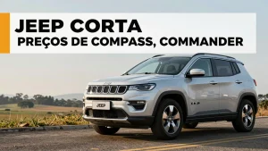 Jeep Corta Preços de Compass, Commander e Renegade: Nova Promoção Chegou ao Brasil