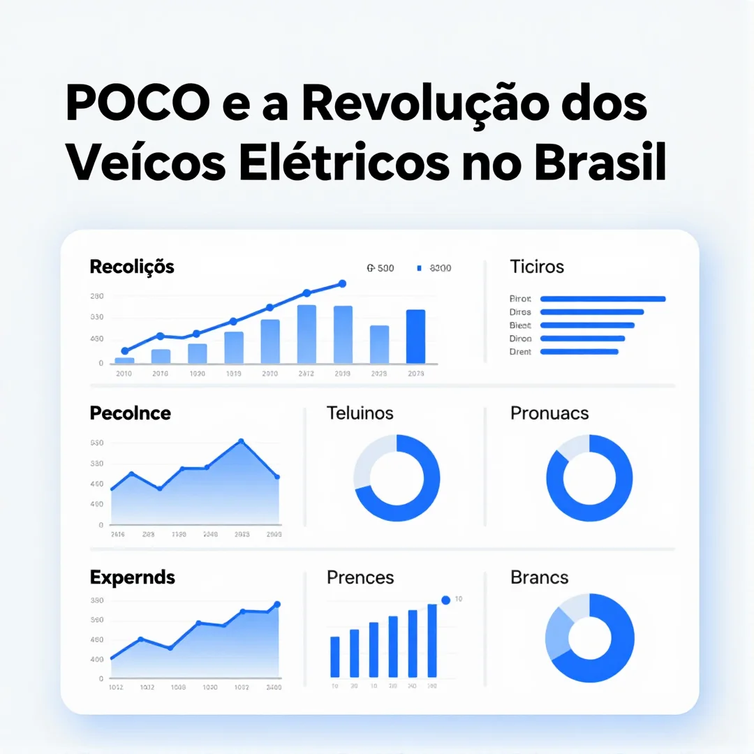 Infográfico - POCO e a Revolução dos Veículos Elétricos no Brasil: Comparativo de Modelos de Alta Performance