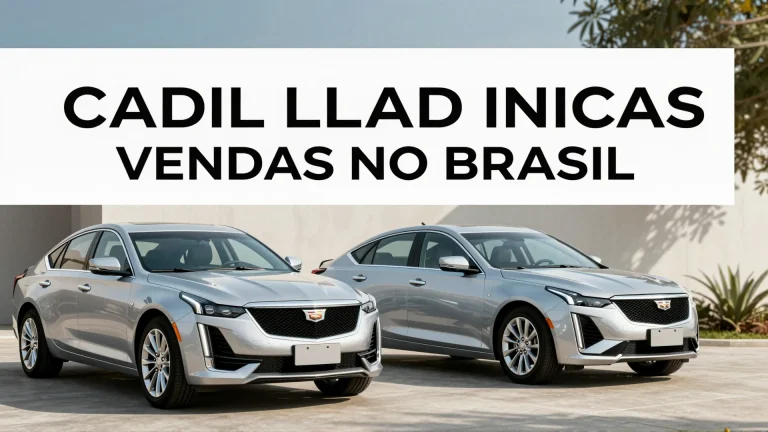 Cadillac inicia vendas no Brasil: vagas para comercializadores e técnicos em concessionárias selecionadas