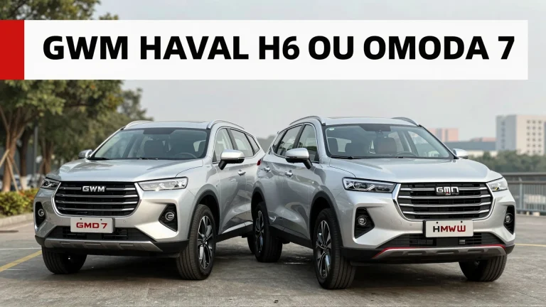 GWM Haval H6 ou Omoda 7: Comparativo Completo dos SUVs Híbridos Mais Caros