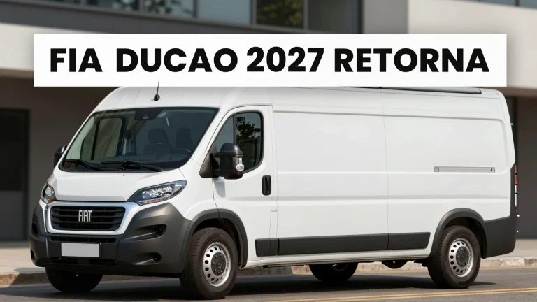 Fiat Ducato 2027 retorna: conheça a nova versão Multi e suas vantagens para transportadores