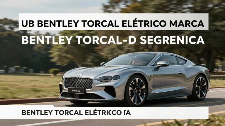 Bentley Torcal elétrico marca: Um Novo Gigante no Segmento de Luxo Automotivo
