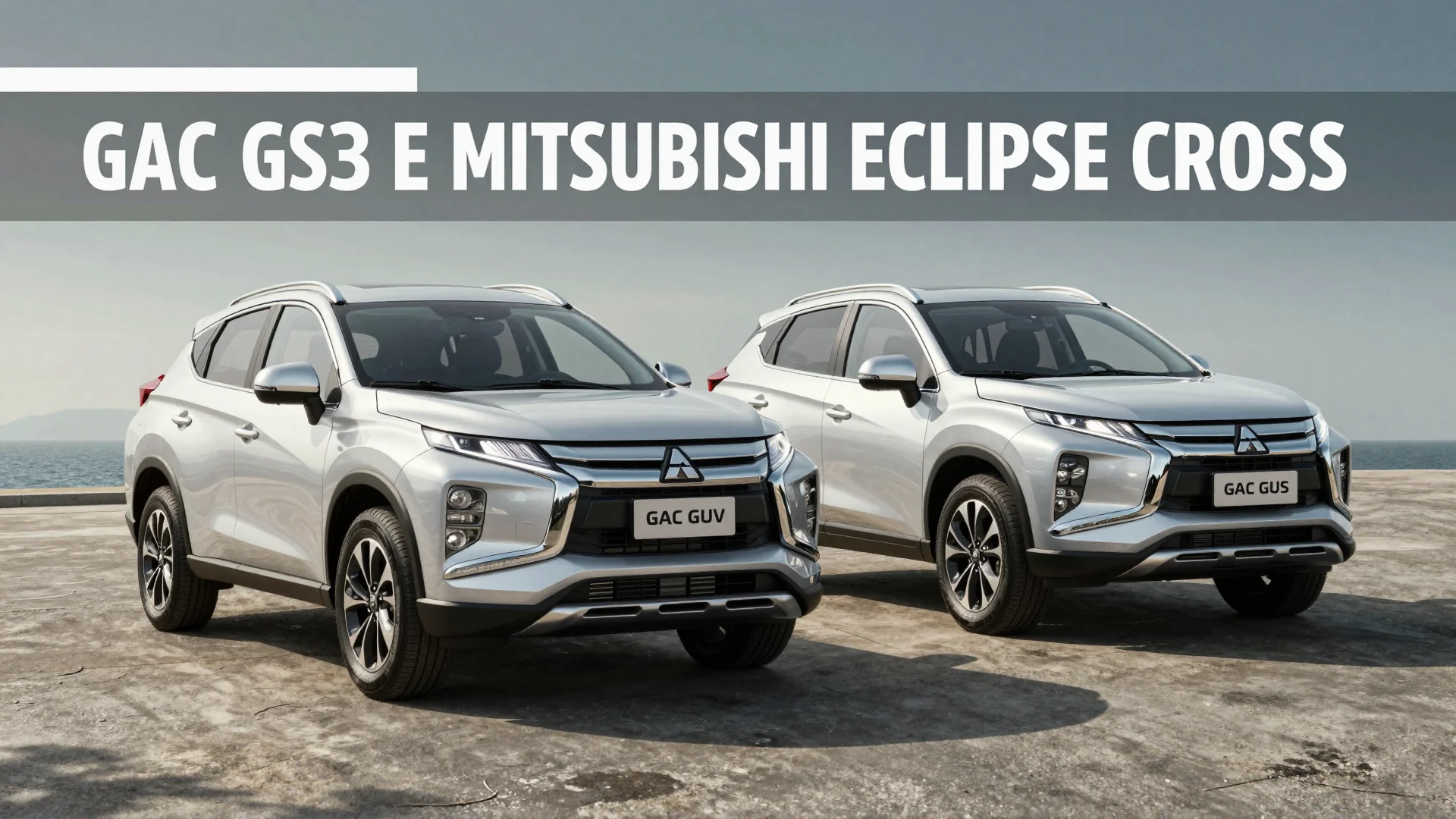 GAC GS3 e Mitsubishi Eclipse Cross: batalha dos SUVs compactos com motor 1.5 turbo