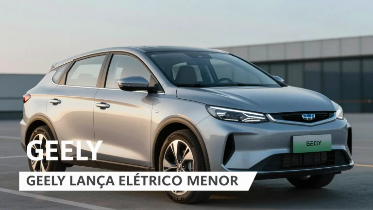 Geely lança elétrico menor: nova ameaça no mercado chinês