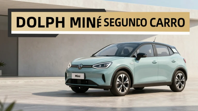 Dolphi Mini é o segundo carro de passeio mais vendido: entenda por que os consumidores preferem