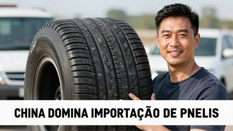 China domina importação de pneus: como isso encarece carros no Brasil