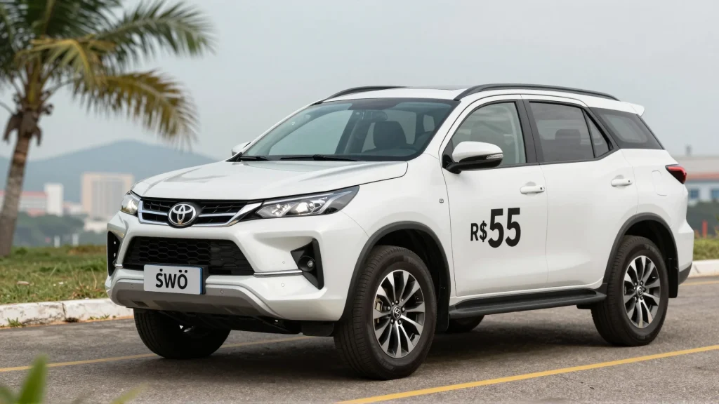 Preço Toyota SW4 cai R$ 54 mil para frear avanço agressivo dos SUVs chineses no país