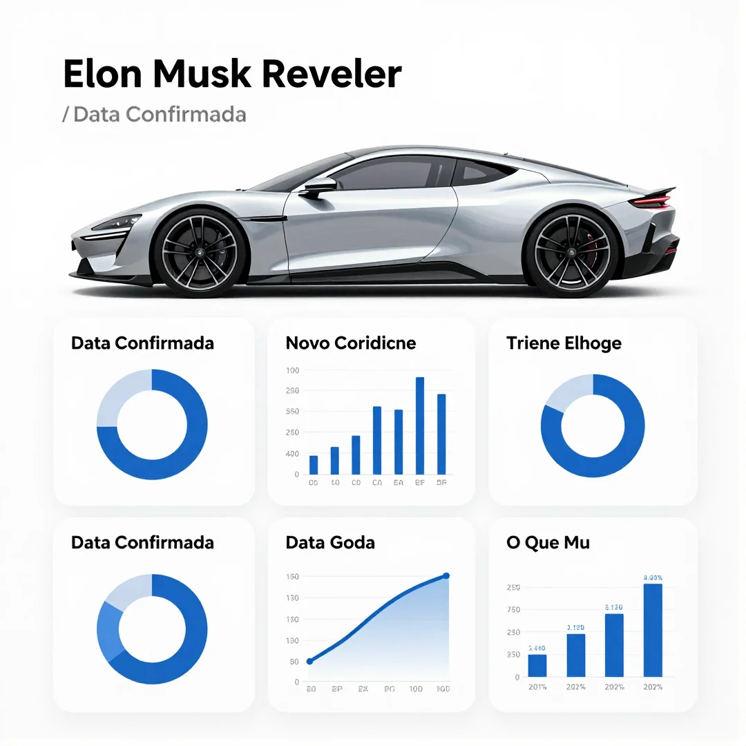 Infográfico - Elon Musk Revela o Novo Roadster: Data Confirmada e O Que Mudou
