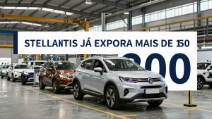 Stellantis já exporta mais de 300 mil veículos: a planta de Goiana é o novo polo exportador da empresa