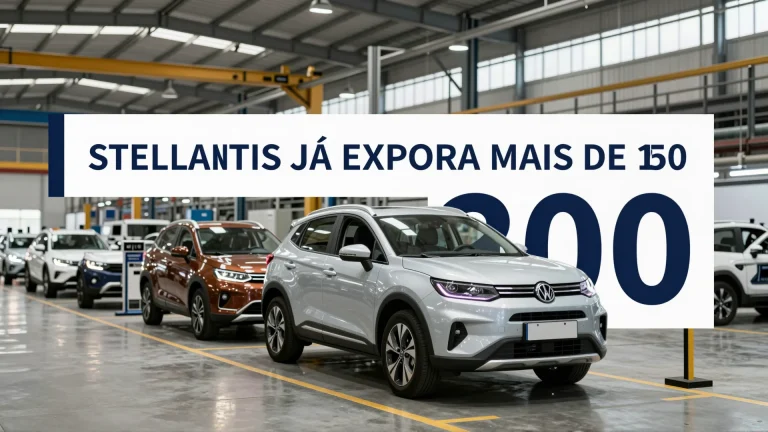 Stellantis já exporta mais de 300 mil veículos: a planta de Goiana é o novo polo exportador da empresa